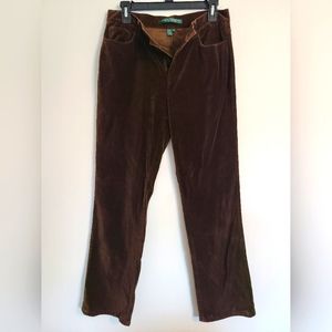 Velvety Brown Lauren Jeans Co Ralph Lauren Pants Vintage * Size 6